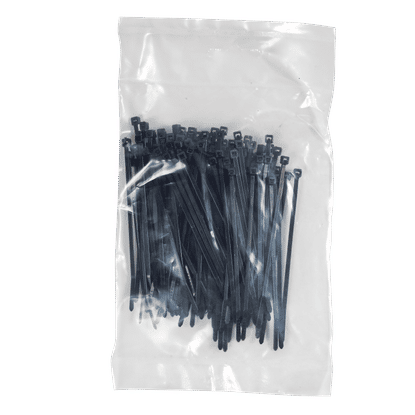 HELLERMANN TYTON INSULOK BLACK 101.6x2.5mm CABLE TIES