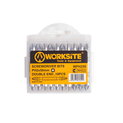 WORKSITE PH2 50mm SCREWDRIVER BIT