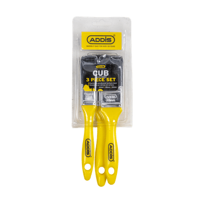 ADDIS CUB 3 PIECE 25mm PAINT BRUSH SET