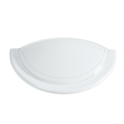 RADIANT WITE ES FLAT FROSTED HALF MOON UPLIGHTER WALL FITTING