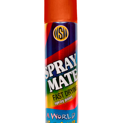 SPRAYMATE FAST DRYING INTERNATIONAL ORANGE 250ml SPRAY PAINT