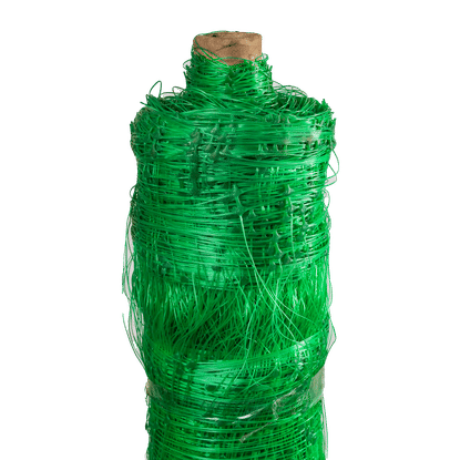 GREEN 1.2m PLASTIC TRELLIS NETTING