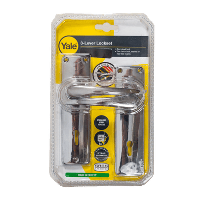 YALE INTERNAL DOORS 3L MORTISE LOCKSET