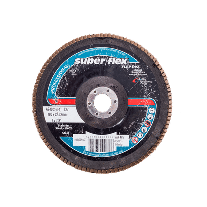 SUPERFLEX P40 180x22mm PROFESSIONAL FLAP DISC