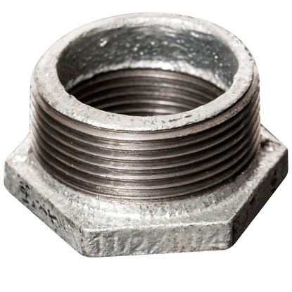 GALVANISED 1½x¾" REDUCING BUSH