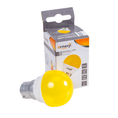 SYNERJI BC YELLOW LED 1.8w GOLFBALL LAMP
