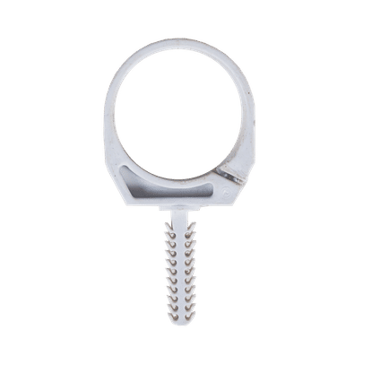  50mm PVC HOLDERBAT + WALL PLUG + NAIL