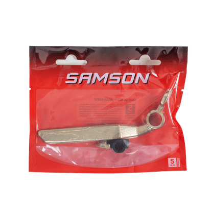 SAMSON HOT FORGED BRASS PLATED RIGHT WINDOW HANDLE