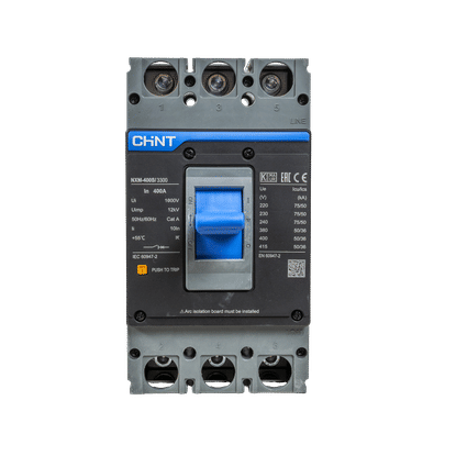 CHINT NXM-400S 3 POLE 50ka 400a MCCB
