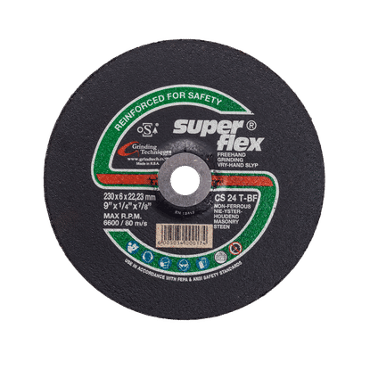 SUPER FLEX 230x6x22.2mm MASONRY GRINDING DISC