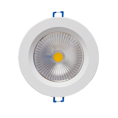 BRIGHT STAR DL006 FIXED ALUMINIUM WHITE 85mm 12w LED DOWNLIGHT