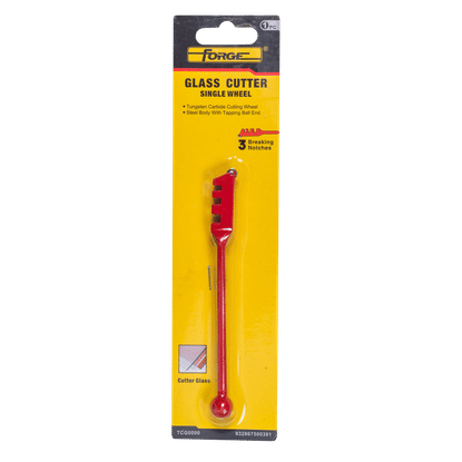 FORGE METAL BODY SINGLE WHEEL GLASS CUTTER