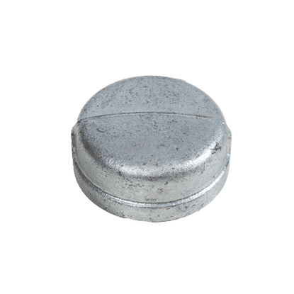 GALVANISED ½" END CAP