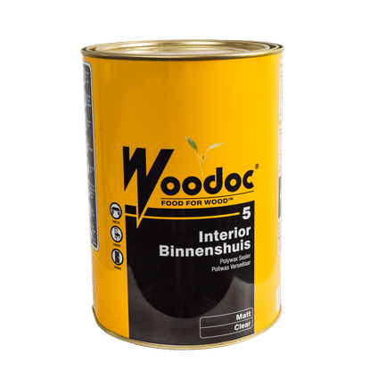 WOODOC 5 MATT CLEAR 5Lt POLYWAX SEALER