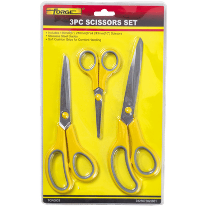 FORGE 3 PIECE SCISSORS SET