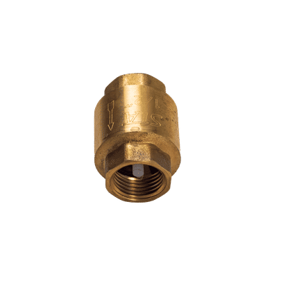 STA BRASS ½" SPRING CHECK VALVE