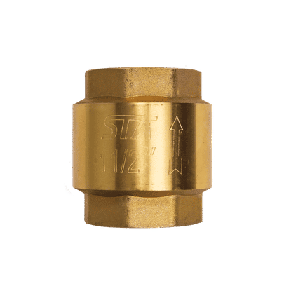 STA BRASS 1½" SPRING CHECK VALVE 