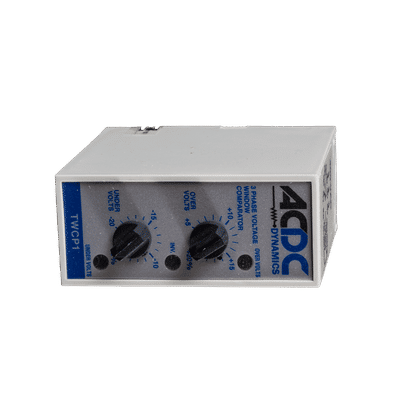 ACDC THREE PHASE 400vac WINDOW VOLTAGE COMPARATOR WITH DELAY