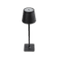 BRIGHTSTAR BLACK RECHARGEABLE METAL TABLE LAMP 