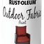 RUSTOLEUM DARK RED 340g FABRIC SPRAY PAINT