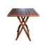 710x670x640mm MEDIUM TEAK FOLDING TABLE