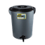 ADDIS DARK GREY BUCKET WITH LID & TAP