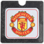 MANCHESTER UNITED PLASTIC SQUARE LICENCE DISC HOLDER