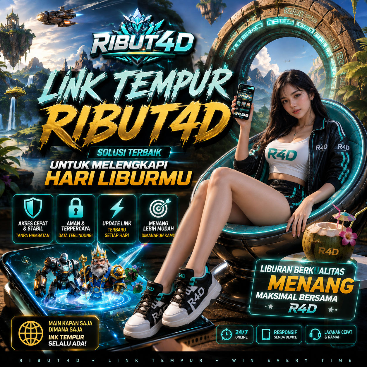 Link Tempur RIBUT4D - Solusi Terbaik Untuk Melengkapi Hari Liburmu