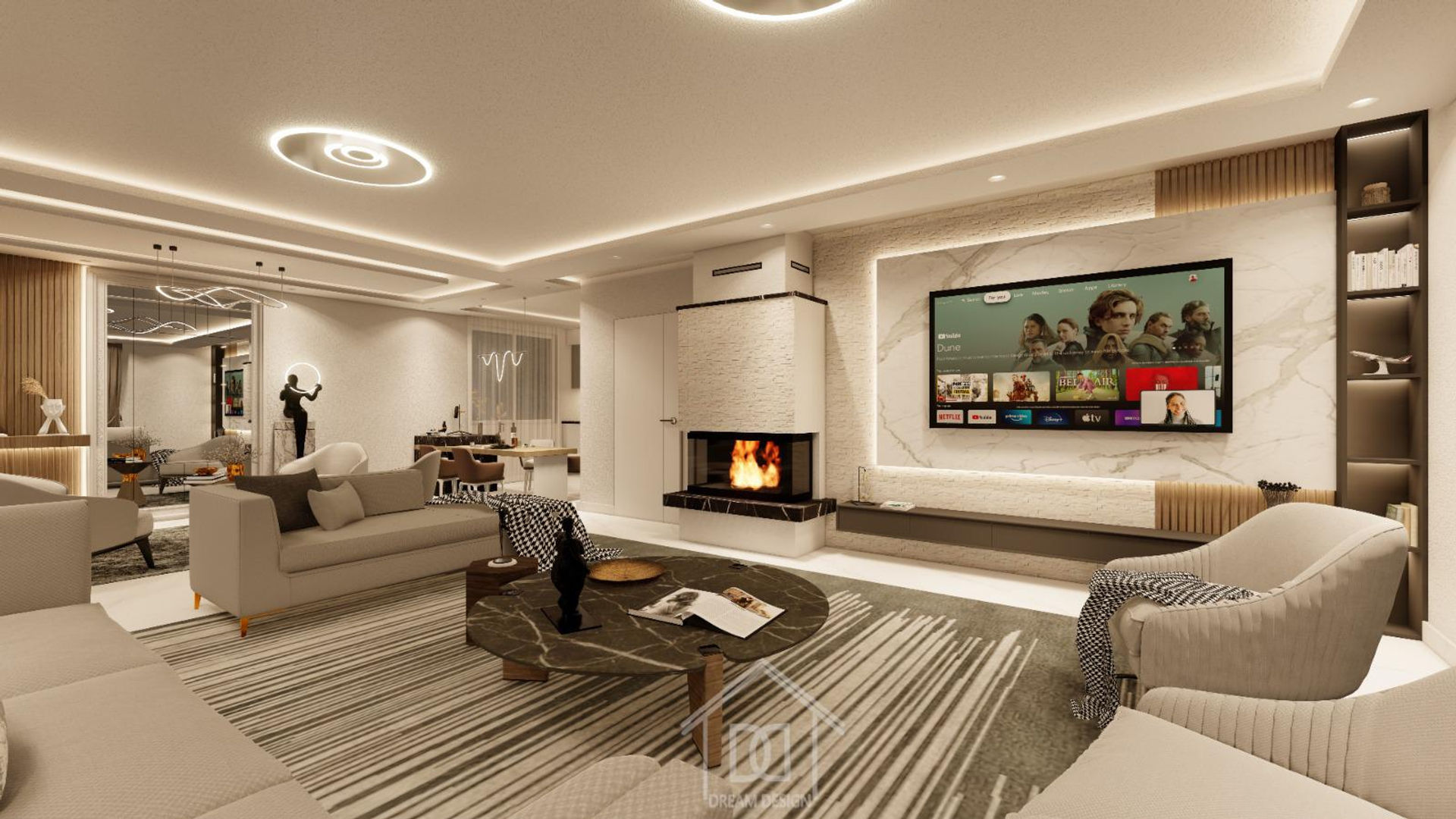 Ekipi i Dream Design duke punuar