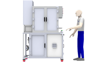 Laser marking machine for Engine Label Plate