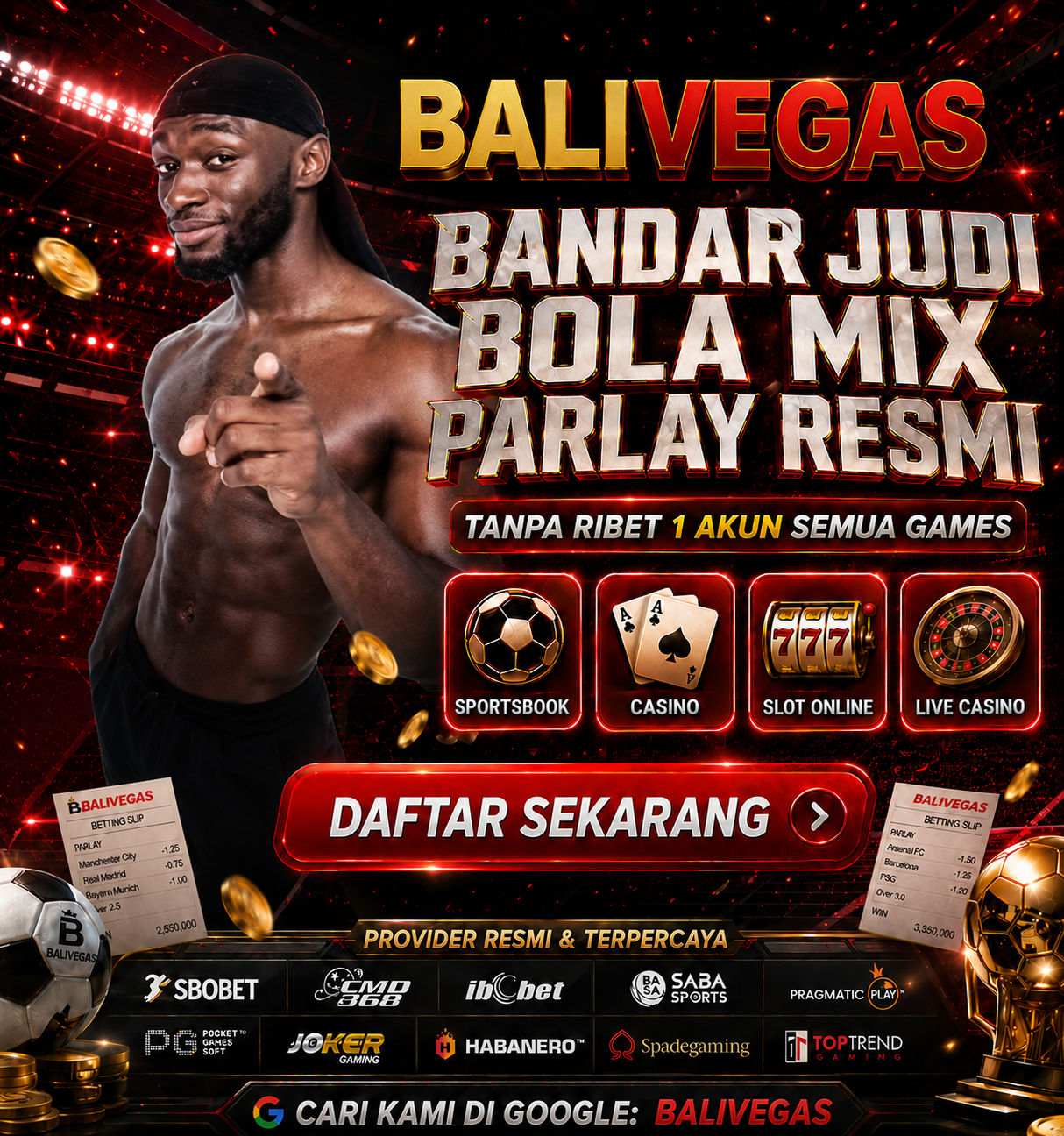 BALIVEGAS  Judi Bola Mix Parlay No Limit & Link Alternatif Sbobet Anti Blokir | Agen Resmi Partner Piala Dunia 2026