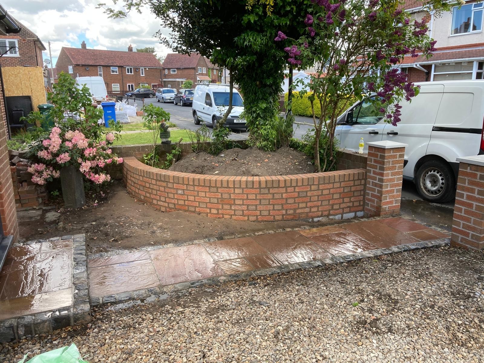 Garden Walls & Paving 2