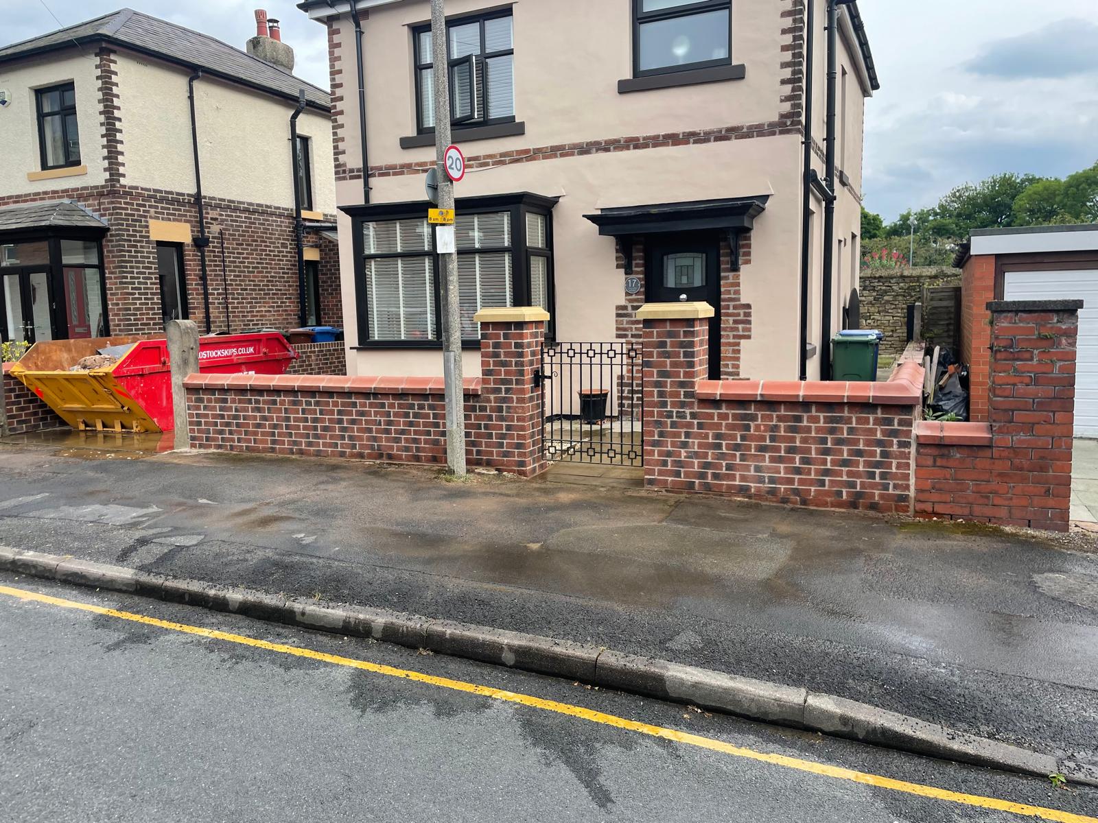 Chorley Boundary Wall 2