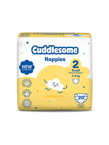 Cuddlesome Travel Pack Nappies Small 20s