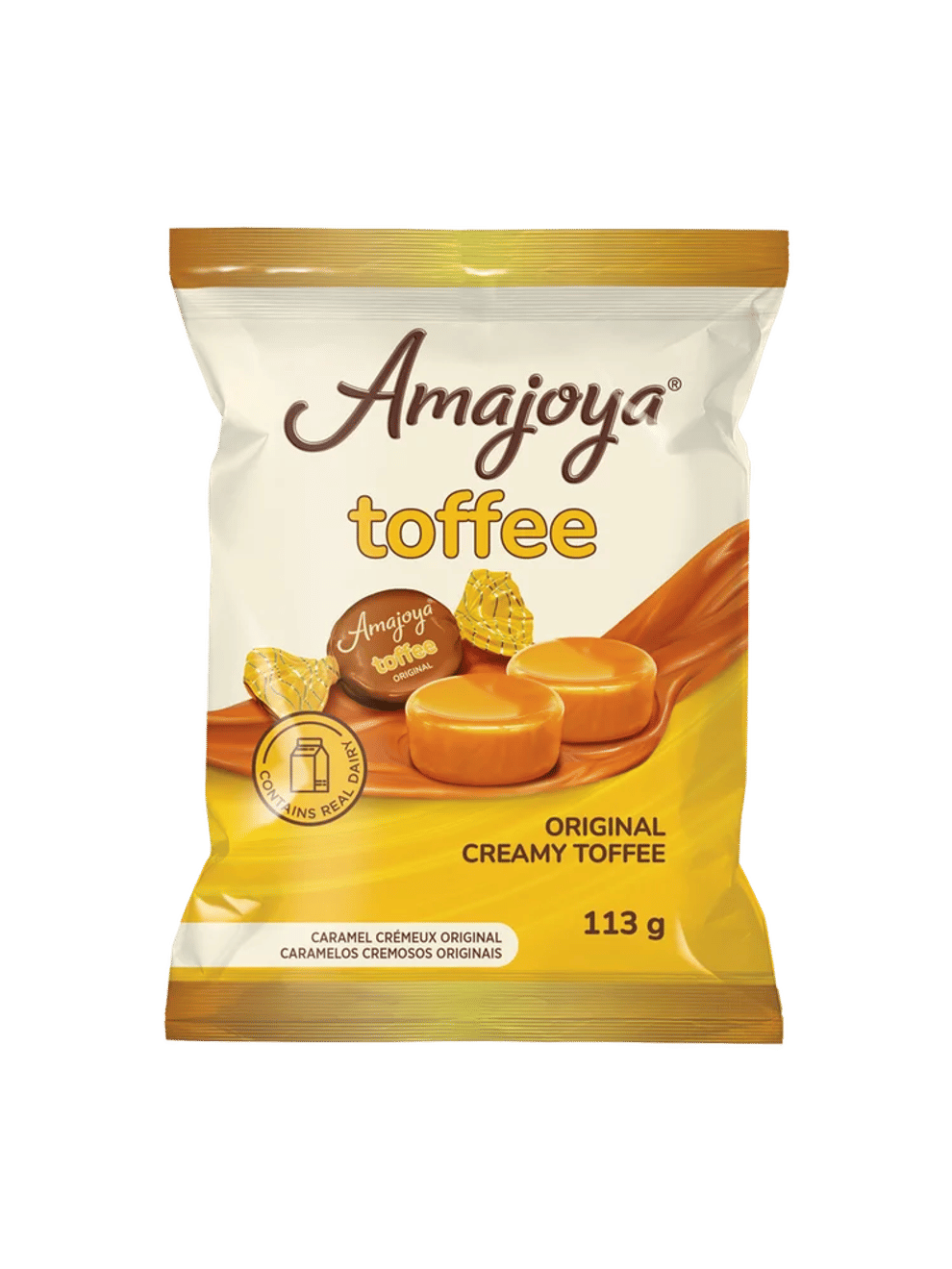 Amajoya Creamy Toffee 113g Sweets