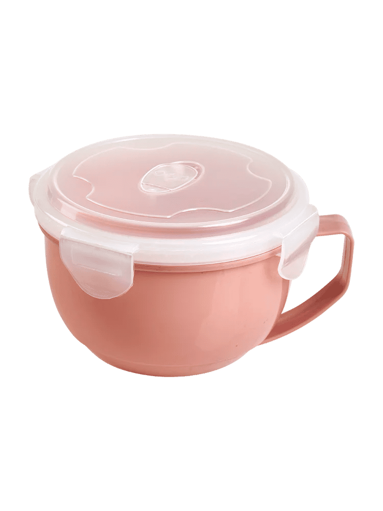 Peach Plastic Soup Container Handle (2)