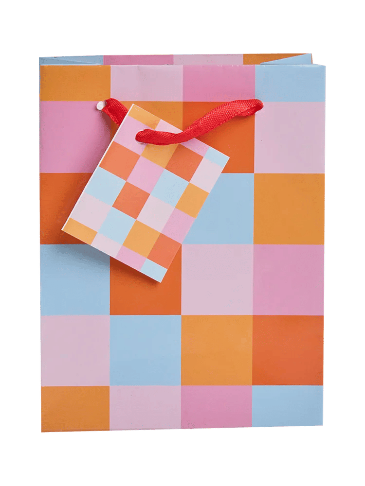Colorful Striped Graphic Gift Bag (3)