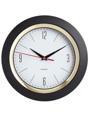 Round Wall Clock Small Quartz Movement