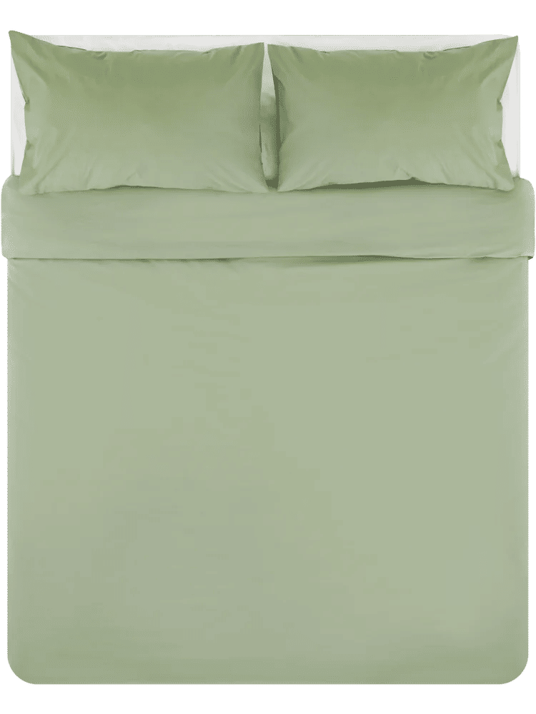 Light Green Double Bed Duvet Cover Set