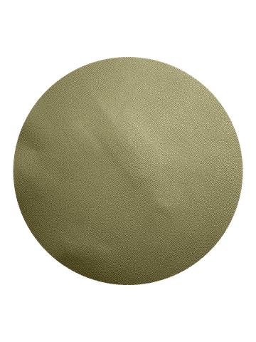 Round Textured Faux Placemat