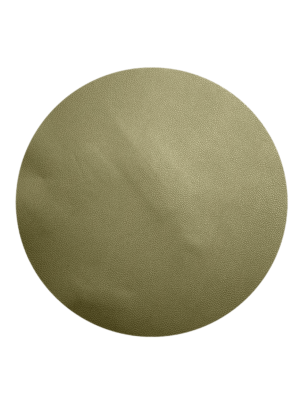 Round Textured Faux Placemat