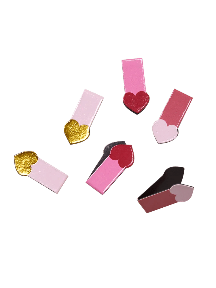 Assorted Metal Heart Bookmarks (1)