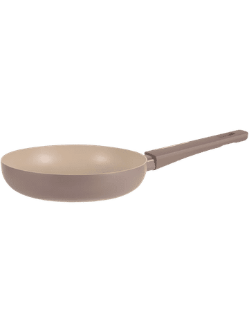 20cm Non-Stick Frypan with Cream Interior And Grey Handle