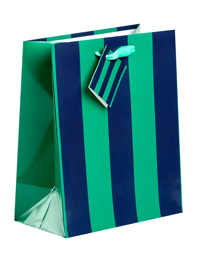Striped Graphic Gift Bag (1)