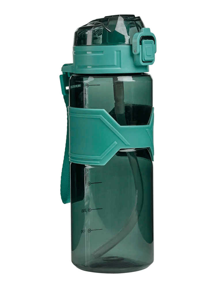 Portable Green Plastic Water Bottle