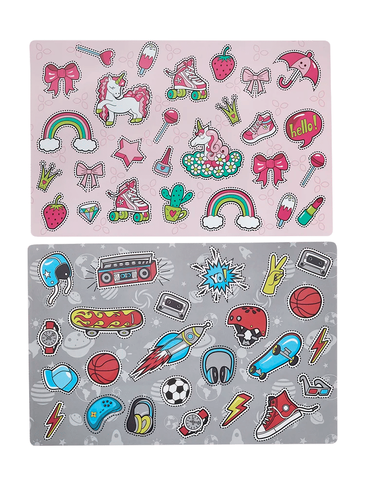 Kids Reversible Character Placemat