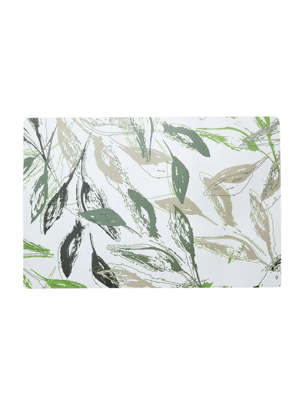 Green Herringbone Pattern Placemat (1)