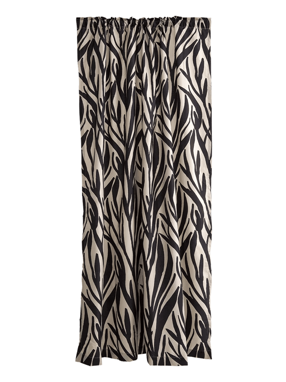 Amelia Leaves Unlined Curtain 140x218cm (1)