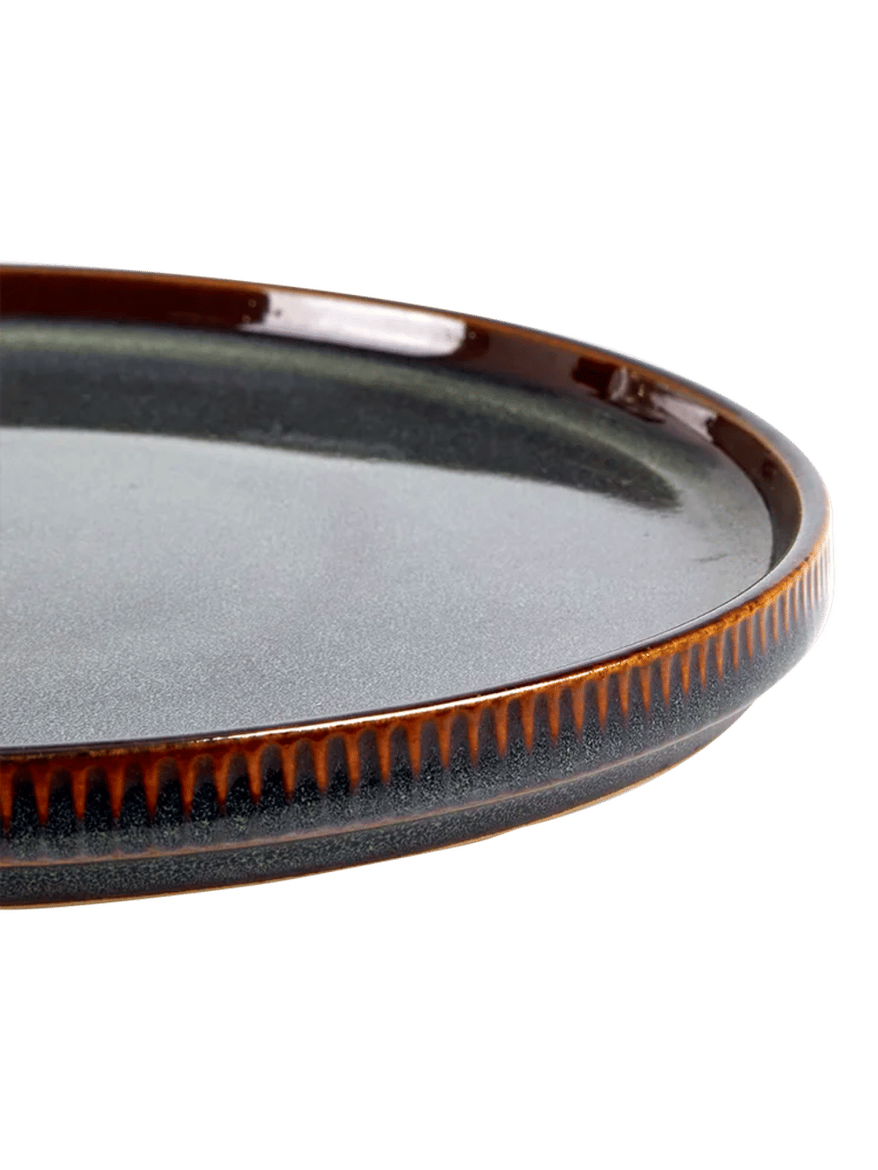 Charcoal Speckled Stoneware Dinner Plate 21cm (1)