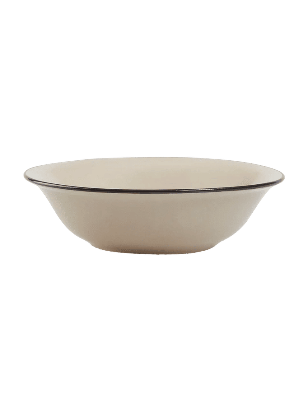 Beige Ceramic Serving Bowl (1)